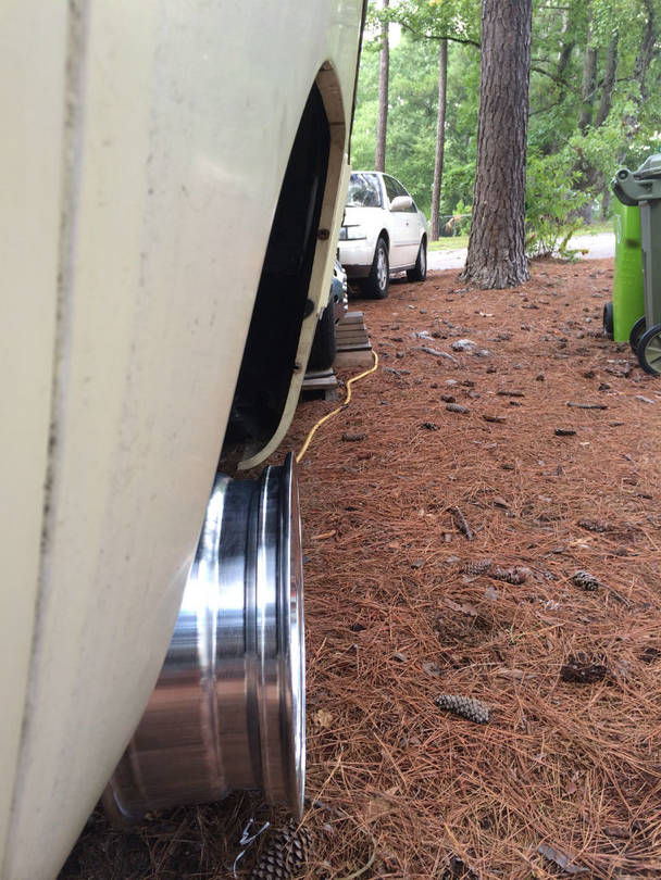 Eagle Alloy 16x7 front wheel