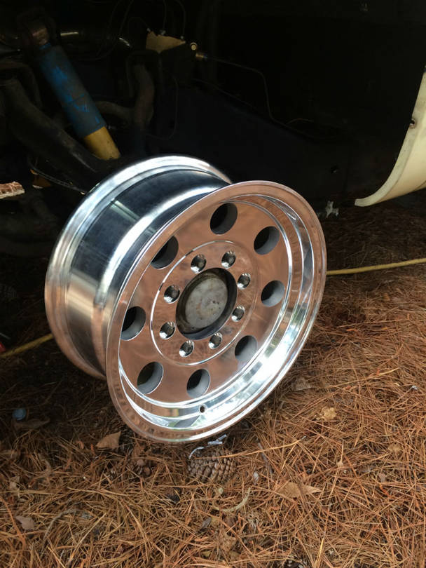 Eagle Alloy 16x7 front wheel
