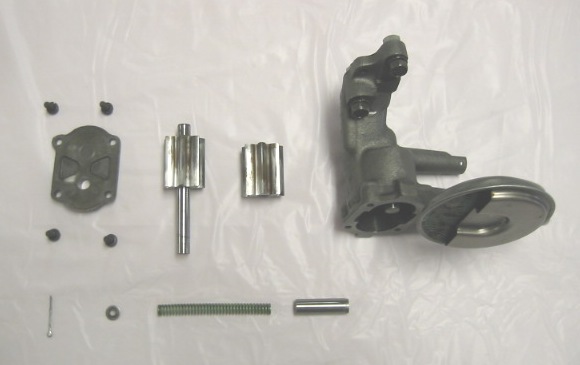 Oil pump exploded view