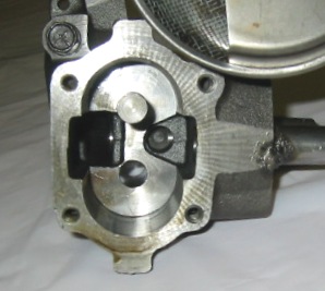 Oil pump internal view