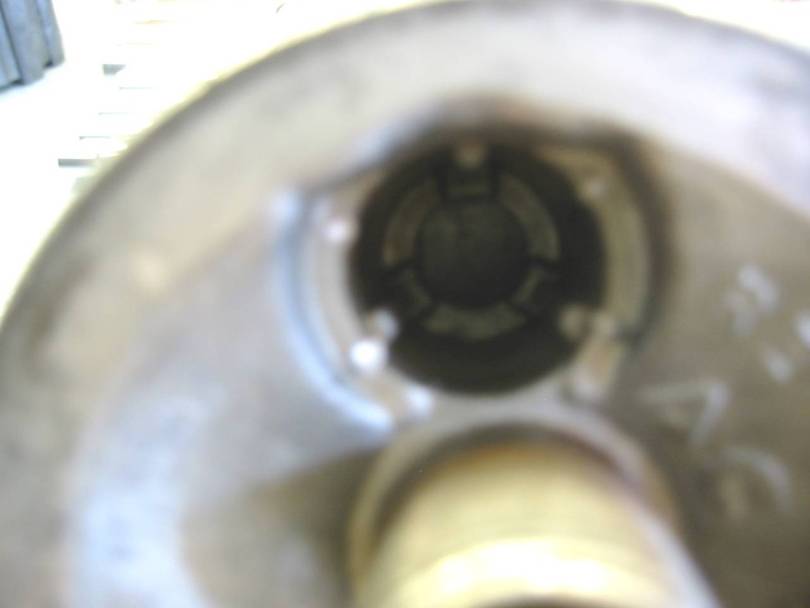 Bypass Poppet Removed