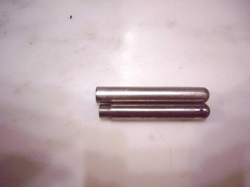 Original and SS replacement rods