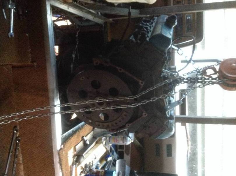 Engine up on its way out