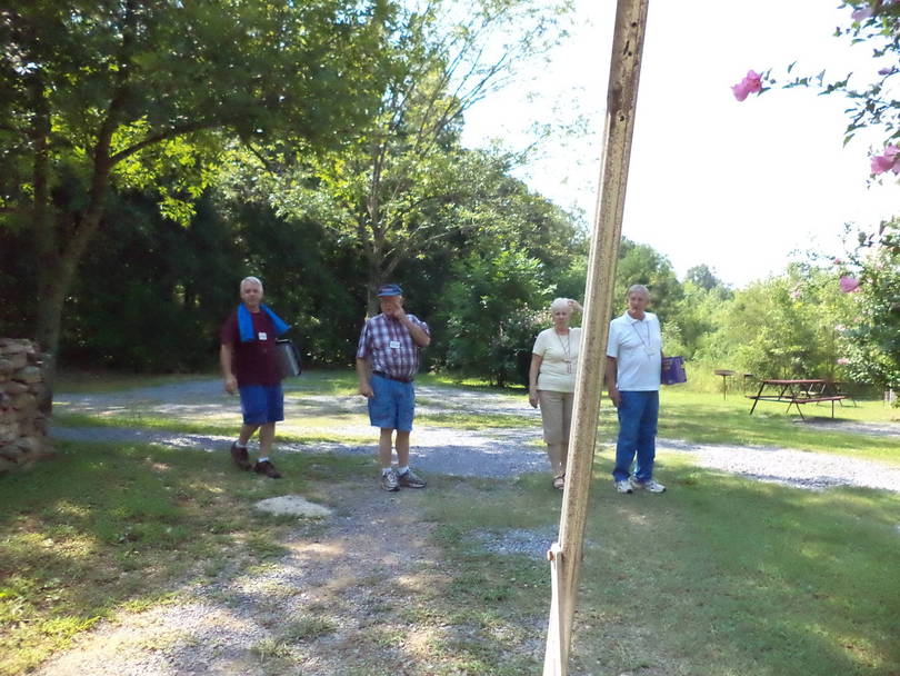 Nick Knowlton, Hubert Rowell, Sue &amp; Chuck Chambers