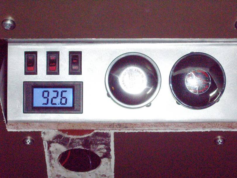 Fuel level ohm-meter