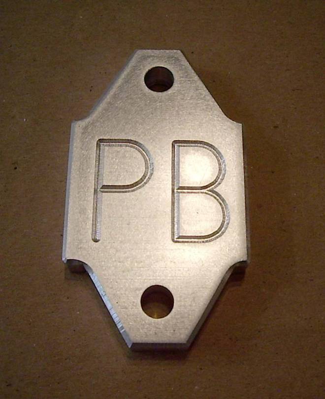 Fuel Pump Blockoff
