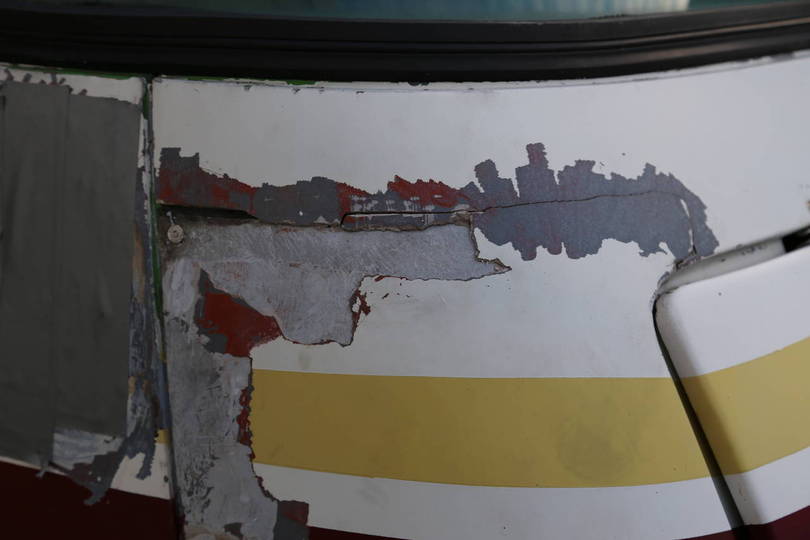 Old damage