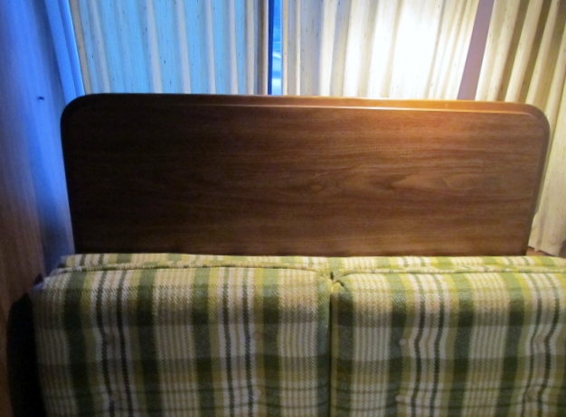 rear dinette table stored
