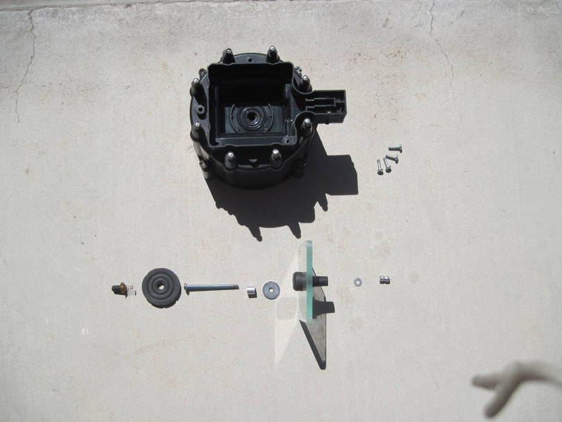 Home brew remote coil distributor cap