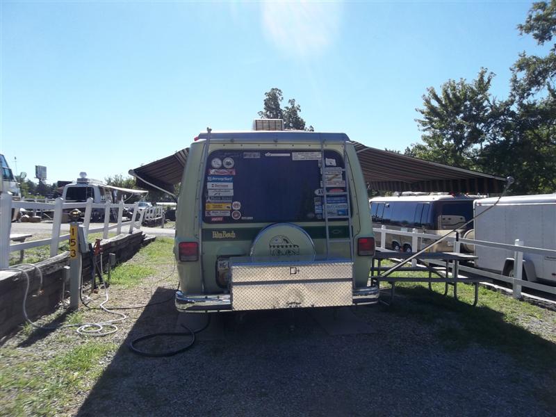 Rear of Ken Frey's Coach