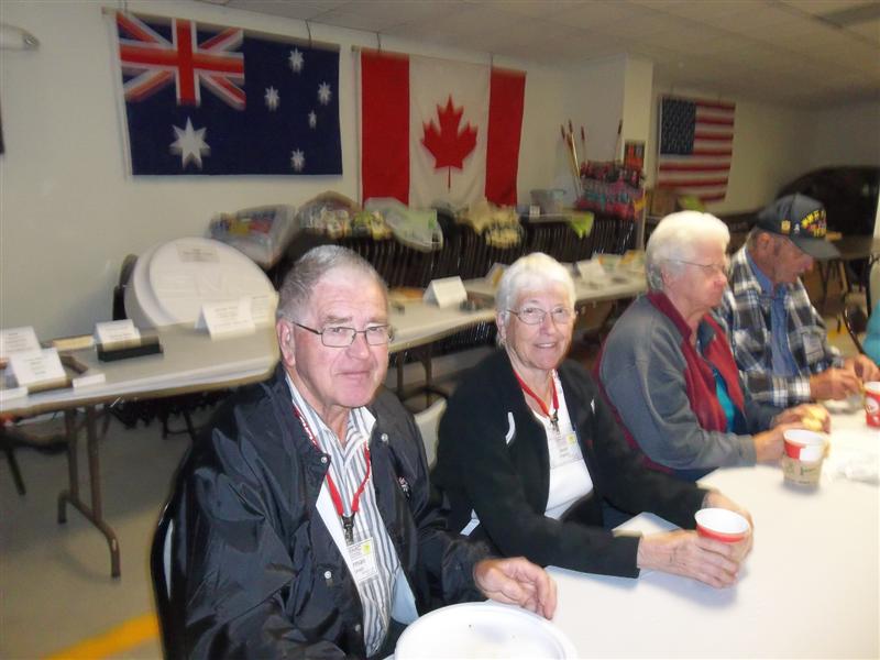 Everyone was smiling after Ken's breakfast.