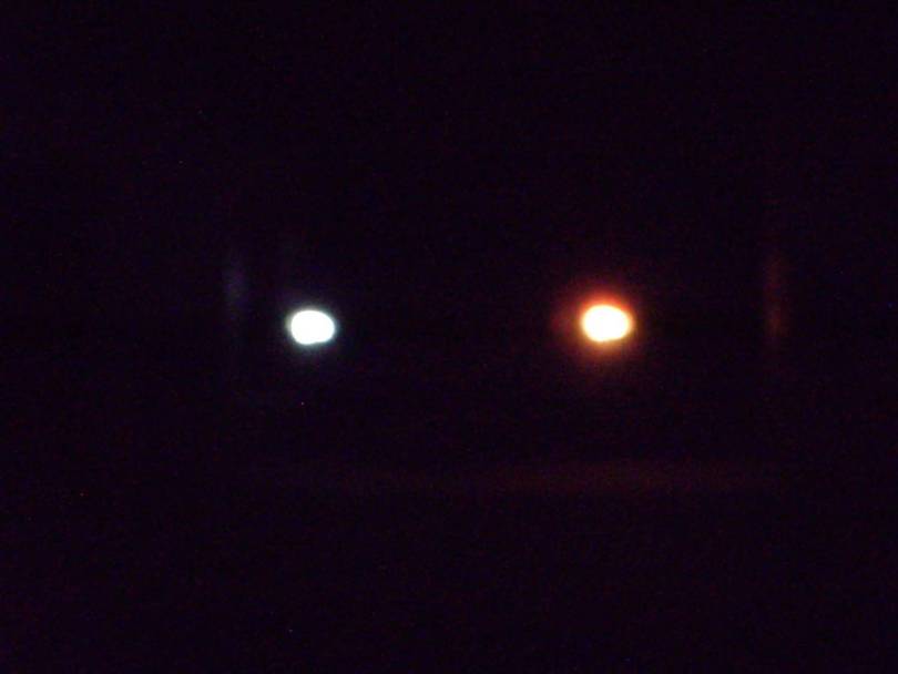 Backup Lights, Led on left