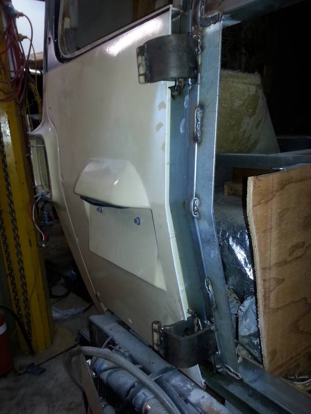 Rear door conversion