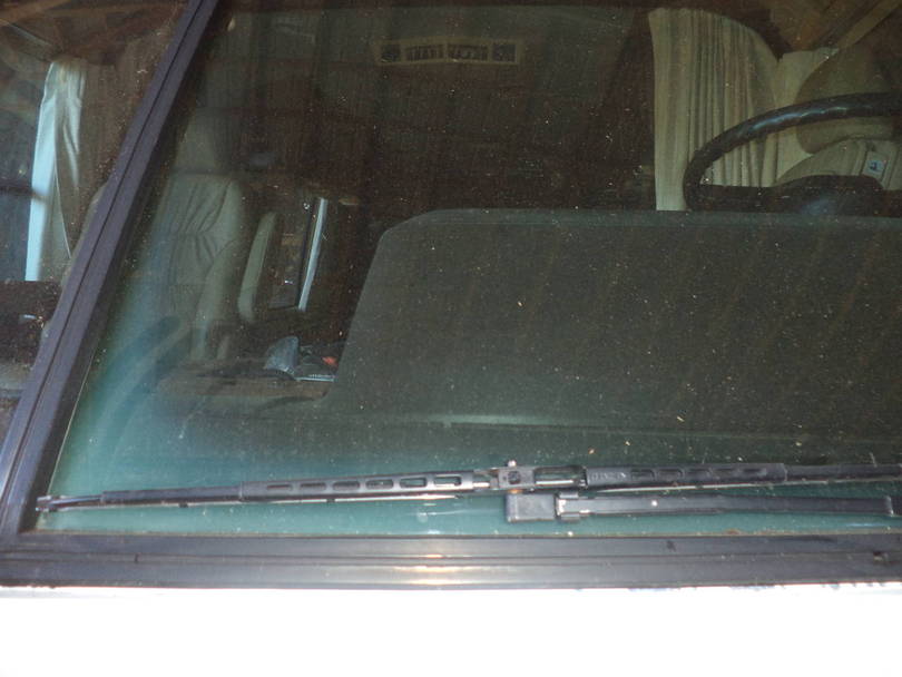 Drivers side upside down