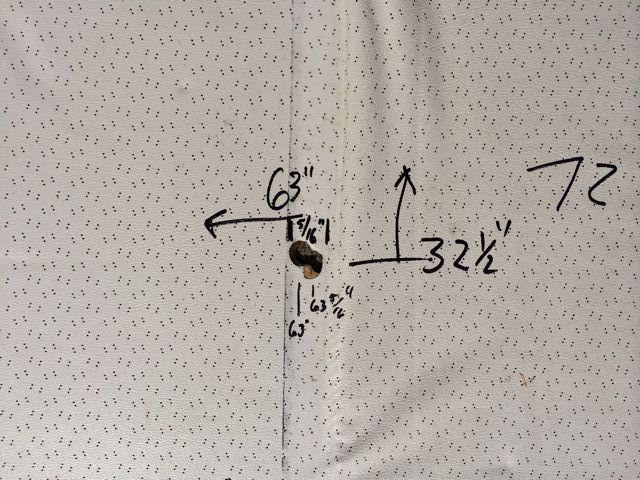 Headliner Panel Measurements