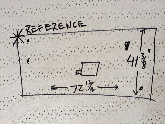 Headliner Panel Measurements