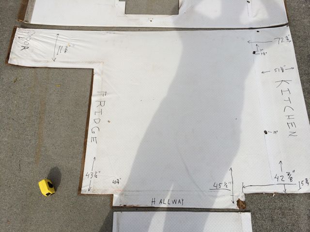 Headliner Panel Measurements