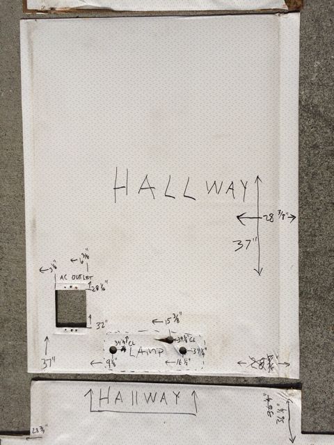 Headliner Panel Measurements