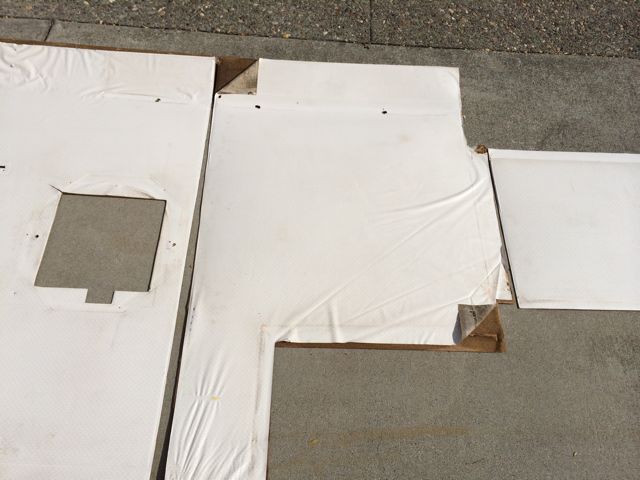 Headliner Panel Measurements