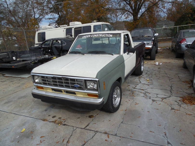 Ranger pickup - before paint