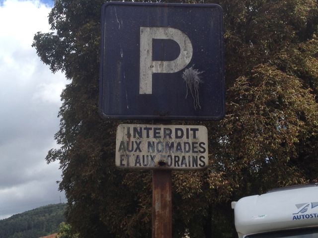 egalite, liberte et fraternite   But not for nomads and cirkusartists ?