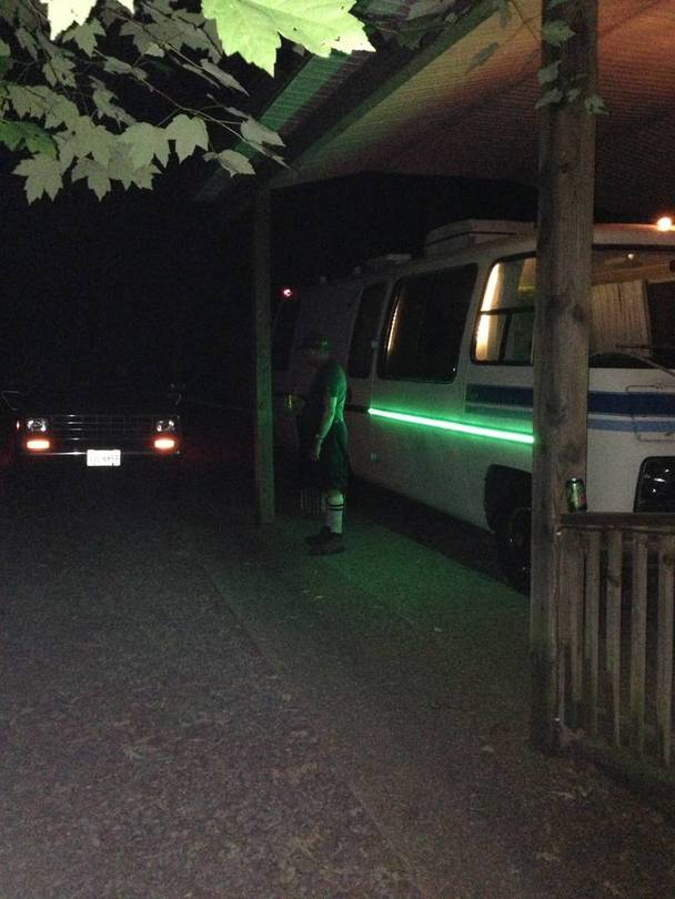 Right front LED strip