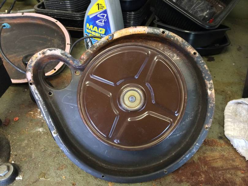 combustion fan installed