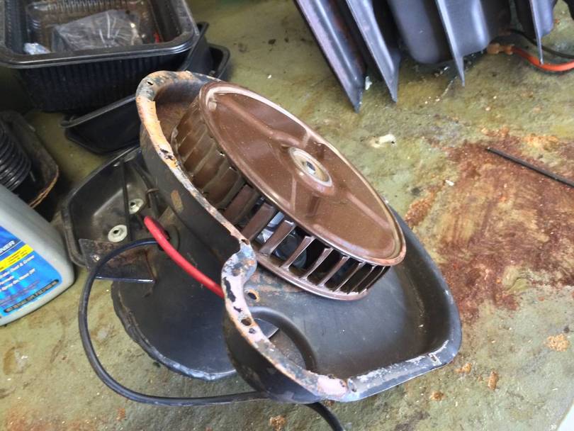 another view of the combustion side of the unit