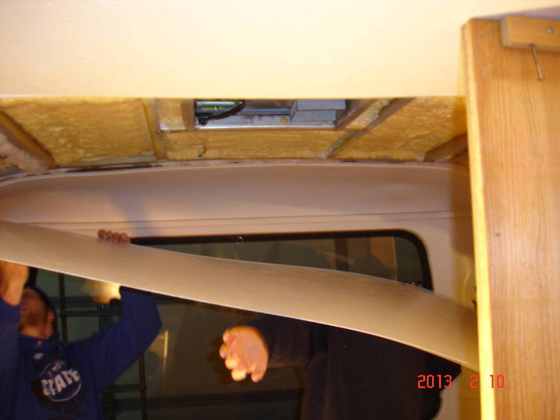 Headliner replacment with FRP