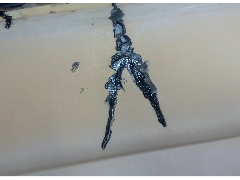 Painting interior front cap