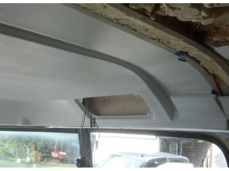 Painting interior front cap