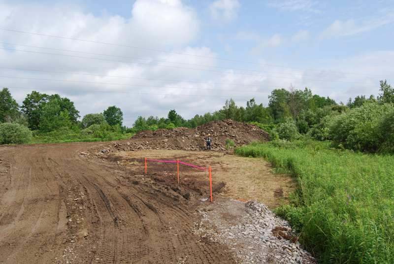 137 Truck Loads of Fill for Barn 1