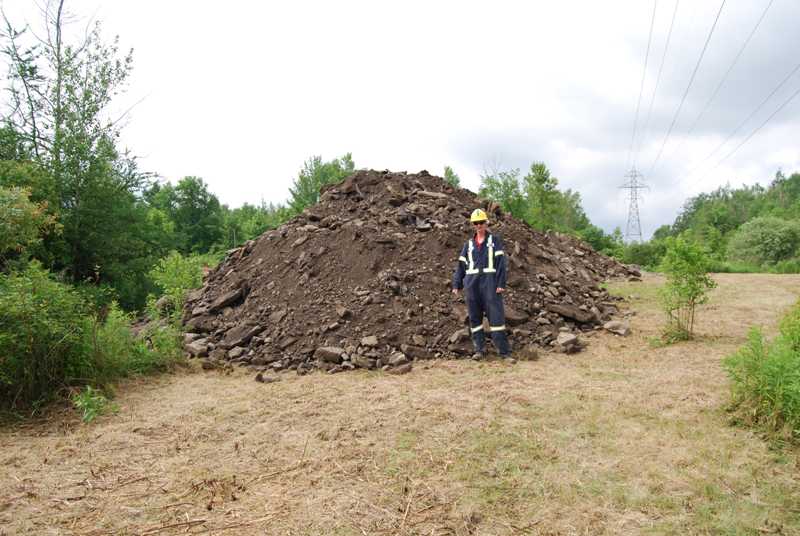 137 Truck Loads of Fill for Barn 4
