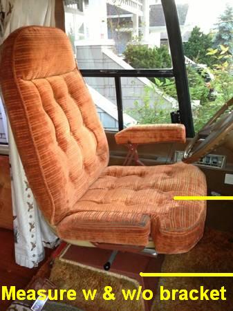 GMC Front Seat for Measuring
