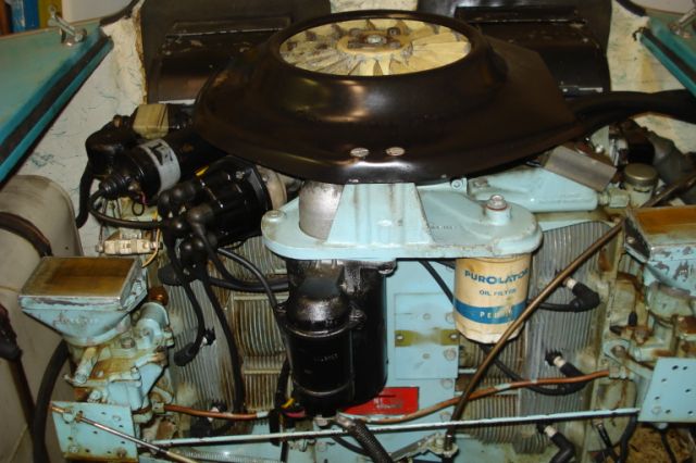 Wayne 100 Boat with Air-Cooled Corvair Engine