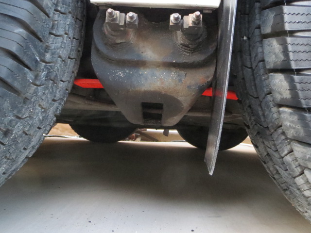 Blaze Orange leaf spring for jacking bogie