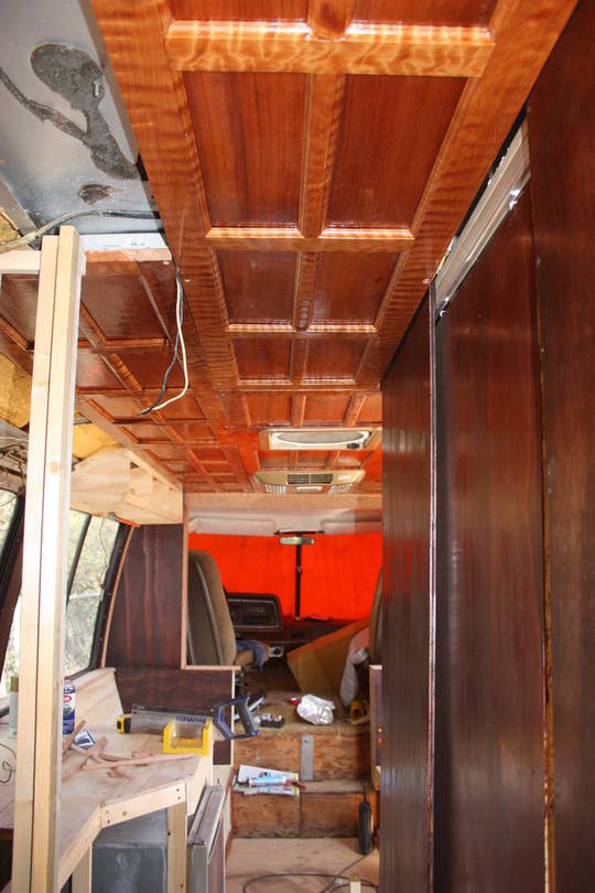 Interior work continues