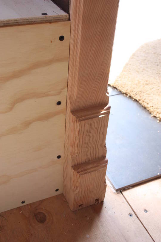 Interior work continues