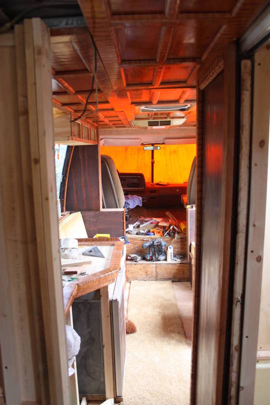 Interior work continues