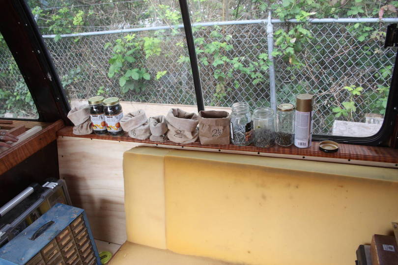 Interior work continues