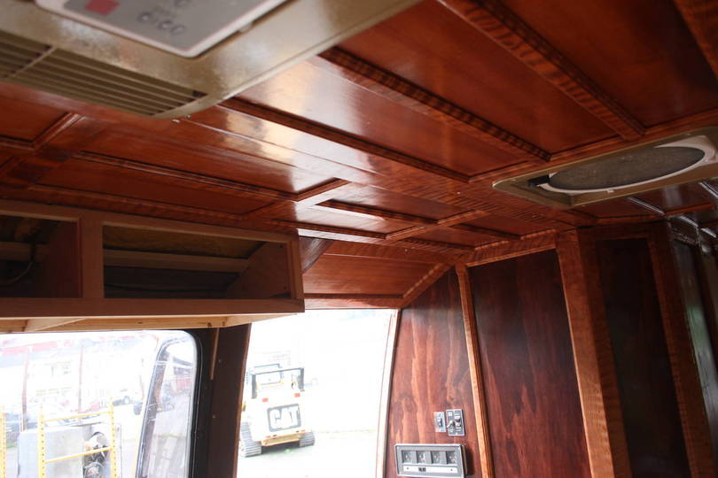 Interior work continues