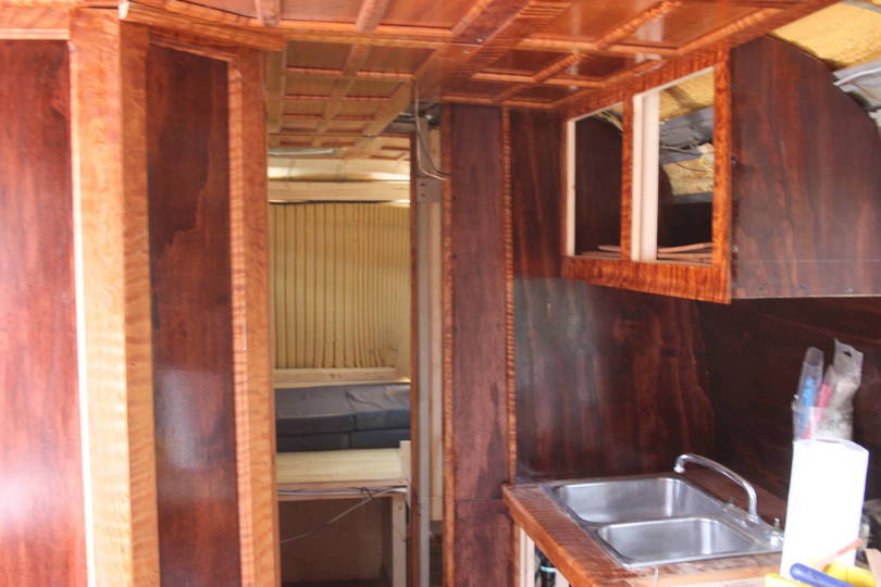 Interior work continues