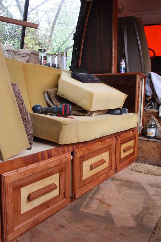 Interior work continues