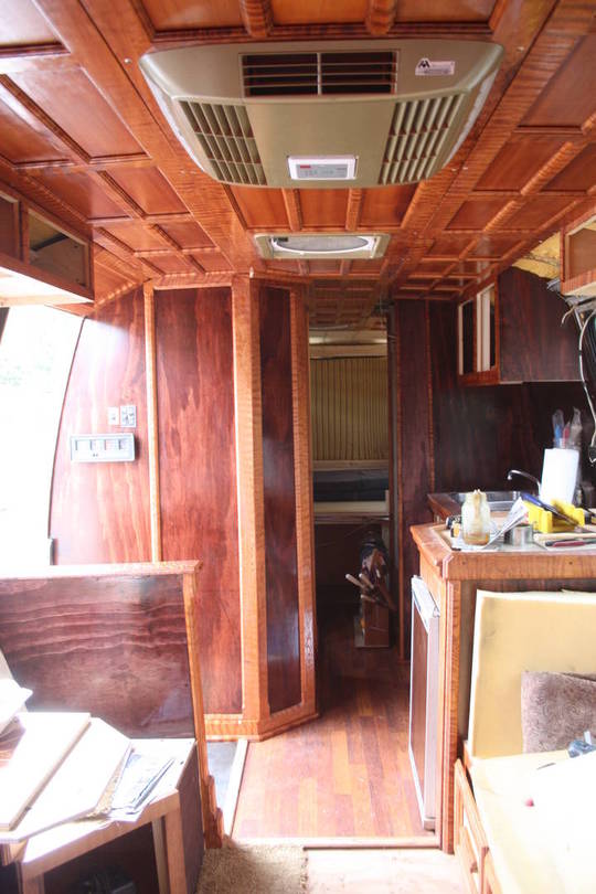 Interior work continues