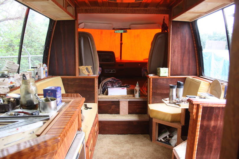 Interior work continues