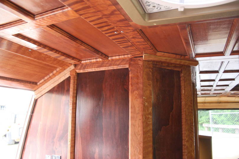 Interior work continues