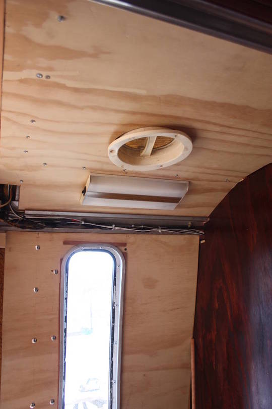 Interior work continues