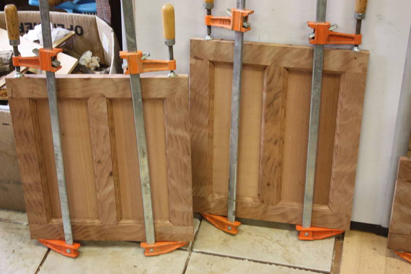 Interior work continues