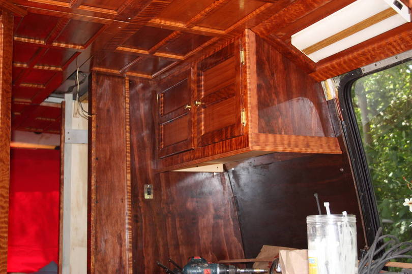 Interior work continues