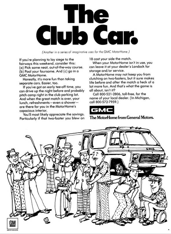 Another in a series of real uses for your GMC Motorhome